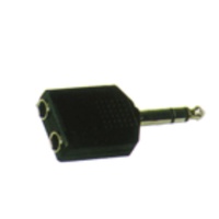 CARSON ADAPTOR 2 X 1/4" JACK/F