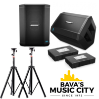 BOSE S1 PRO PACK with SPEAKER STANDS AND S1 PRO BATTERIES