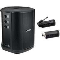 Bose S1 Pro+ Wireless Speaker Pack w/ XLR Transmitter & 1/4" Instrument Transmitter