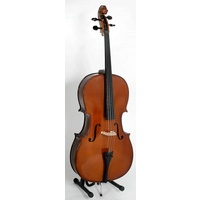 STENTOR STUDENT 2 4/4 FULL SIZE CELLO OUTFIT GOLDEN CHESTNUT