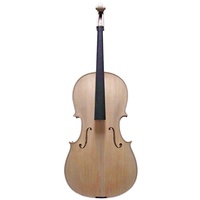 STENTOR 4/4 CELLO IN WHITE UNFINISHED INDIVIDUAL SELECTION OF FITTINGS,STRINGS AND FINISH