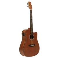 Stagg Dreadnought Cutaway w/EQ Semi Acoustic Electric Guitar 