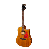 Sanchez Acoustic-Electric Dreadnought Cutaway Guitar Gloss (Acacia)