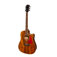 Sanchez Acoustic-Electric Dreadnought Cutaway Guitar Gloss (Rosewood)