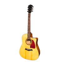 Sanchez Acoustic-Electric Dreadnought Cutaway Guitar Gloss (Spruce/Acacia)