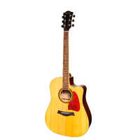 Sanchez Acoustic-Electric Dreadnought Cutaway Guitar Gloss (Spruce/Rosewood)