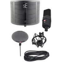 SE Electronics (Studio Bundle) X1 + Reflection Filter + Cable + Shock Mount