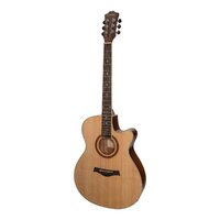 Sanchez Small Body Cutaway Acoustic-Electric Guitar (Spruce/Rosewood)