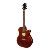 Sanchez Acoustic-Electric Small Body Cutaway Guitar Gloss (Rosewood)