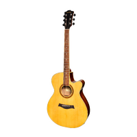 Sanchez Acoustic-Electric Small Body Cutaway Guitar Gloss (Spruce/Rosewood)