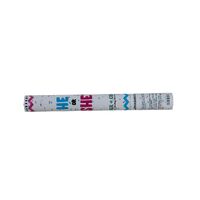 SHOTBOY45 - Confetti Hand held shooter tube 45cm Gender reveal Boy - blue water soluble confetti with blue powder