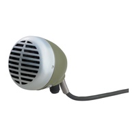 Shure SHR-520DX Microphone Dynamic Hi Z Green Bullet Harmonica 6.1m Cable Jack Plug