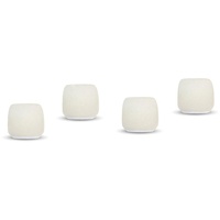 Shure SHR-ACVO4WS-W Windscreen for Centraverse CVO Overhead Hanging Microphone; White; Set of 4