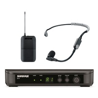 Shure Wireless Headworn Mic System Blx1 Tx; Sm35 Mic; Blx4 Rx Auto Setup: 662-686Mhz