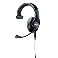 Shure SHR-BRH441M Single-Sided Broadcast Headset with Dynamic Microphone