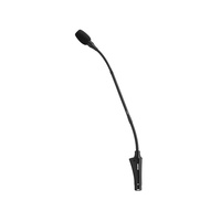 Shure SHR-CVG12-BC Microphone Condenser Black 12" Gooseneck; Cardioid w/ Inline Pre-Amp