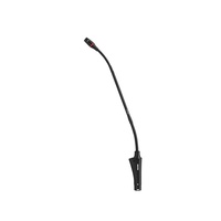 Shure SHR-CVG12RS-BC Microphone Condenser Black 12" Gooseneck; Cardioid w/ Inline Pre-Amp,Mute Switch,Light Ring