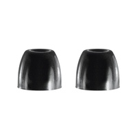 Shure SHR-EABKF1-100M Sleeves Black Foam Medium 100 for SCL3, SCL4, SCL5 & SE series (except SE102)