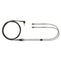 Shure SHR-EAC64BKS Detachable Cable - Black 64" w/ Silver MMCX Connector for SE846