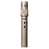 Shure KSM141SL Microphone Studio Condenser Dual Pattern (Cardioid/Omni) (Champagne);Foam WS;Case