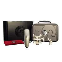 SHR-KSM44A Microphone Studio Condenser Dual Diaphrgm Multi Pattern Side-Address; Aluminium Case