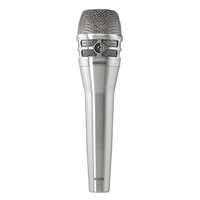 Shure SHR-KSM8N Microphone Dualdyne Cardioid Dynamic Brushed Nickel Finish