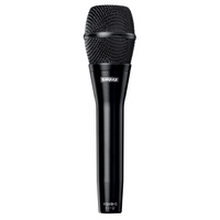 Shure KSM9HS Microphone Condenser (Black) Dual Pattern - Hypercardioid / Subcardioid