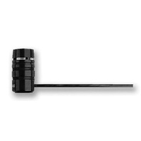 Shure SHR-MX185 Microphone Condenser Lapel LoZ Cardioid Miniature With RK100PK In-Line Preamp