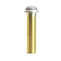 Shure SHR-MX395ALO Microphone Condenser LoZ Alum Boundary Low Profile; Omni no LED; 3-pin XLR