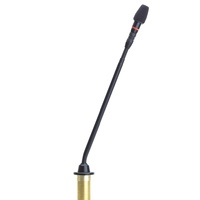 Shure SHR-MX410RN Microphone Sub Assy LoZ Black 250mm Gooseneck w/ Light Ring, Shock-mount, Preamp;No Capsule