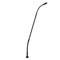 Shure SHR-MX418SES Microphone Condenser LoZ Black 460mm Gooseneck SuperCardioid Side Entry Cable;InLine Preamp