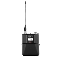 SHR-QLXD1H53 Wireless Digital Mic Bodypack Transmitter only; TA4 Frequency H53 = 534-598MHz