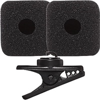 Shure SHR-RK379-50PK Foam Windscreen 50Pack Kit (2pcs) with clip to suit SM31FH Headset