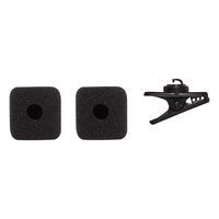 SHR-RK379 Foam Windscreen Replacement Kit (2pcs) with clip to suit SM31FH Headset