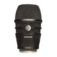 SHR-RPW174 Wireless Head Assy KSM8 Black Dualdyne Cardioid Dynamic Cartridge/Housing/Grille
