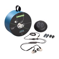 Shure Aonic 215 Sound Isolating™ Earphones, Single Driver W/ Rmce-Uni Cable (Clear)