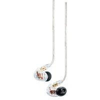 Shure SHR-SE535-CL Stereo In-ear Clear Earphones, Sound Isolating