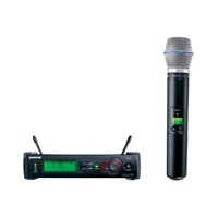 Shure SHR-SLX24B87CJ3 Wireless Microphone System SLX2/87C & SLX4 572-596MHz