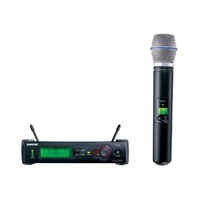 Shure SHR-SLX24S86J3 Wireless Microphone System SLX2/SM86 & SLX4 572-596MHz