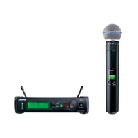Shure SHR-SLX2B58J3 Wireless Microphone Transmiter Handheld SLX2/Beta58 572-596 MHz