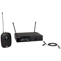 Shure Wireless Digital Lapel System SLXD1 Tx; WL93 Mic; SLXD4 Rx Frequency H57 = 520-564MHz