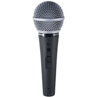 Shure SHR-SM48S-LC Microphone Dynamic Lo Z Vocal Cardioid w/Switch SM48S