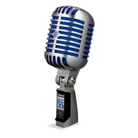 Shure SUPER55 Vintage Dynamic Lo Z Birdcage-Style Vocal Microphone