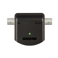 Shure SHR-UABIAST Adapter In-Line BIAS-T supplies 12V DC to Antennas or In-line Amplifiers; inc PSU