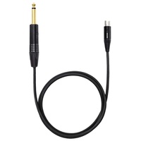 Shure SHR-WA306 Wireless Mic Acc:Jack to TA4F Instrument Cable 600mm For SVX BLX PGXD SLX ULX UR