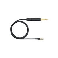 Shure Wireless Mic Acc: Jack to 3-pin mini LEMO; Gold Plated Plug; Instrument Cable 910mm
