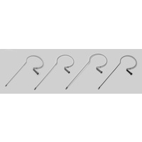 Shure SHR-WCE6ILT Earset Microphone I-Series; Lt Tan; Omnidirectional Condenser TA4F; Countryman (Light Tan)