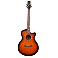 Ashton SL29CEQTSB Slimline Acoustic Guitar with Cutaway and EQ