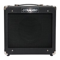 Strauss Legacy 25 Watt Solid State Guitar Amplifier Combo (Black)