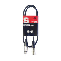 Stagg 1M/3FT MICROPHONE  CABLE XLR Female -XLR Male 